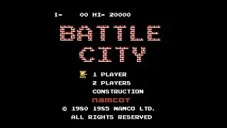 Battle City (Танки) Longplay прохождение NES, Famicom, Dendy, 8 bit