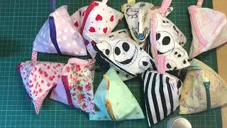 Mini Pyramid Bags