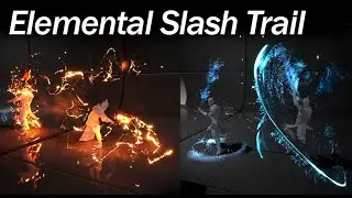 Unreal Slash Trail FX Niagara