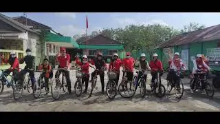 Sabtu sehat..!! Senam dilanjutkan bersepeda bersama...
