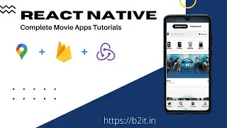 Movie Mobile Apps using React Native Tutorials | Redux | Firebase | Google API