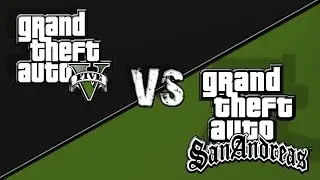Gta V sky Diving Vs Gta Sanandreas Sky Diving| Side By Side Comparison| Gameplay of Gta V (UHD)