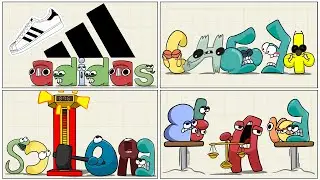 Alphabet Lore PARODY COMPILATION / Alphabet Lore animation @Mike Salcedo