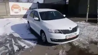 Scoda Rapid от TopRent для аренды авто в Калининграде