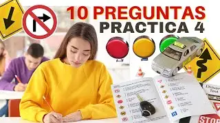 2022 PREGUNTAS DEL EXAMEN TEORICO DE MANEJO.Licencia de Conducir en USA en Español.PARTE 4