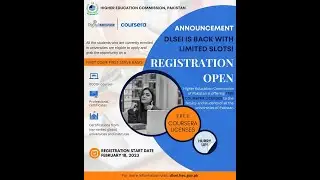 How to Apply for the HEC Digital Learning and skills enrichment initiative DLSEI || HEC Coursea 2023