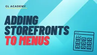 Adding Storefronts to Menus