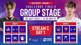 🔴 [EN] Stream C | AP Mobile Legends: Bang Bang | SPS Mobile Challenge Finals Group Stage | S5 Day 1