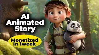 Make UNLIMITED Kids Animated Story Videos with AI | Make Money online With AI 2024