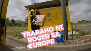 TRABAHO Ko bilang DELIVERY DRIVER sa CROATIA 🇭🇷 | KuyarogerVlog"