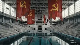 Заброшенный бассейн «Москва» → что мы нашли на дне через 40 лет под водой