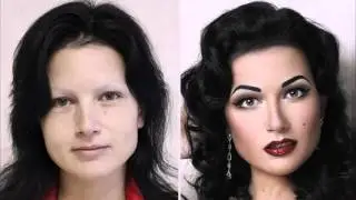 Волшебство макияжа невероятное перевоплощение