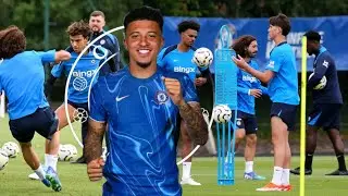 FIRST TRAINING 🔥🔥JADON SANCHO First Chelsea Training! Sancho Expected Against Crystal Palace