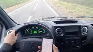 Соответствие скорости по GPS / ГАЗ Соболь 4х4 2021