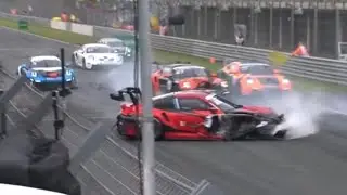 BIG START CRASH - Porsche Carrera Cup Benelux 2024