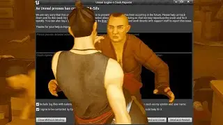 When you kick someone's balls so hard, it crashes the game