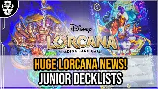 HUGE LORCANA NEWS! | Set Champ Junior Decklists!