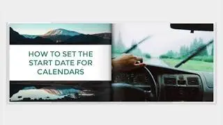 How To Set the Start Date for Mimeo Photos Calendars