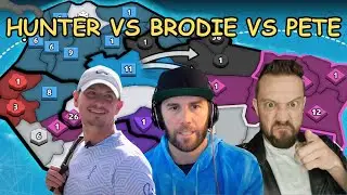 Playing Risk With TheKillPeteStrategy & Hunter | Risk Global Domination