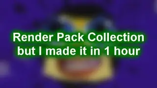 (1/3 5k SUBSCRIBERS SPECIAL) Klasky Csupo Render Pack Collection but I made it in 1 hour