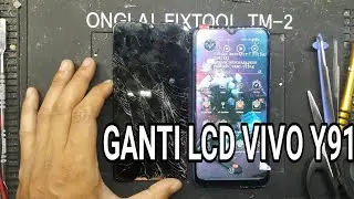 Ganti Lcd vivo Y91