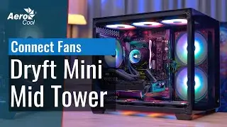 Dryft Mini Tower Case - How to connect the fans and third party accessories to the hub