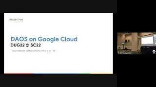 DUG'22: DAOS on Google Cloud Platform update - Dean Hildebrand, Technical Director, Google