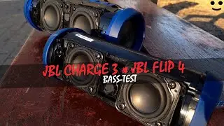 JBL CHARGE 3 x JBL FLIP 4 | BASS-TEST