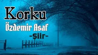 Korku - Özdemir Asaf. - Şiir #şiir