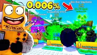 SHOCK! THE RAREST BRAINROTH IN THE WORLD, MAX LEVEL 150 😱 ROBLOX Escape Tsunami Brainrots