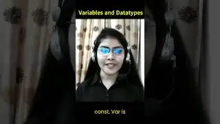 JavaScript Variables and Data Types Explained in 60 Seconds