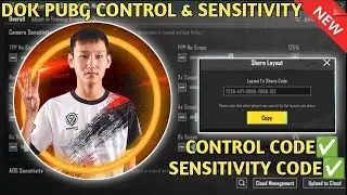 DOK PUBG SENSITIVITY CODE 3.3/ DOK PUBG CONTROL CODE 3.3/ DOK PUBG SETTINGS/ CONTROL ZONE