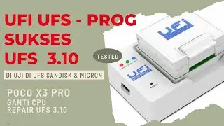 Replace CPU & Repair UFS 3.1 with UFI-UFS Poco X3 Pro 