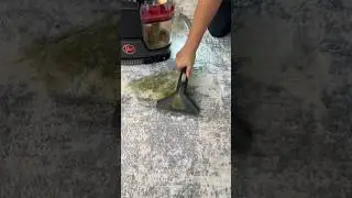 Matcha stain on my new rug😔 #satisfyingvideo #oddlysatisfying #cleaning #weekend #friday #matcha