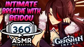 Intimate Breathing With Beidou~ [360º VR SOUND ASMR] | Genshin Impact (4K)