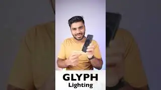 World's Most Unique Phone with LED⚡️ Lights😱 - Nothing Phone 1 Glyph LED Light Uses