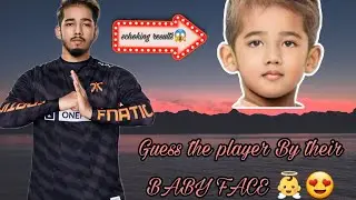 GUESS YOUR FAVORITE PLAYER ?? 😱SCHOKING FACES 🤩😍 #bgmi #pubg #scoutop #archdagaming