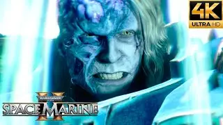 Warhammer 40,000: Space Marine 2 - All Boss Fights & Ending (4K 60FPS)