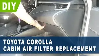 Toyota Corolla Cabin Air Filter Replacement ( 2020 2021 2022 )