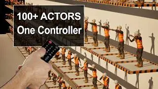 Unreal Engine 5...+  Crowd Animation: Randomize 100+ Actors in Minutes (Blueprint-Only)
