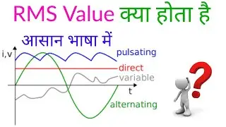 what is rms value|rms value keya hai|rms value|rms value of ac|root mean square value|rms voltage