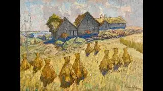 Константин Горбатов. После жатвы. 1931, холст, масло.