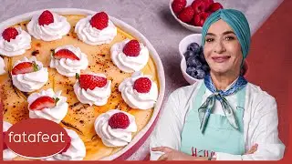 مهلبية بالفرن | مطبخ منال العالم حلويات