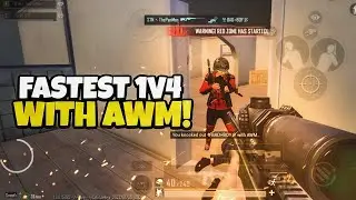 WORLD’S MOST INSANE 1v4 CLUTCH with AWM EVER! 💁🏻‍♂️🔥
