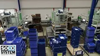NWD webshop packing centre uses SOCO SYSTEM equipment