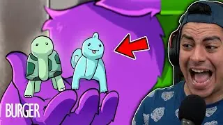 JESTER Separates Tamataki & Chamataki ?! (SAD STORY) - Best Garten of Banban 4 Animations