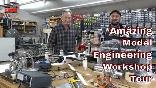 DuB-EnG: Jet Engine maker workshop, Tri-copter model engineering, VTOL quadcopter aeroplane azipod