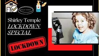 Shirley Temple Keep Calm And Be Optimistic! Lockdown Special