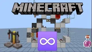 PATCHED MC Bedrock 1-Wide Infinite Potion Farm Tutorial 1.17