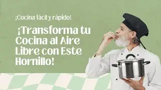 🌲 ¡Transforma tu Cocina al Aire Libre con Este Hornillo! 🏕️